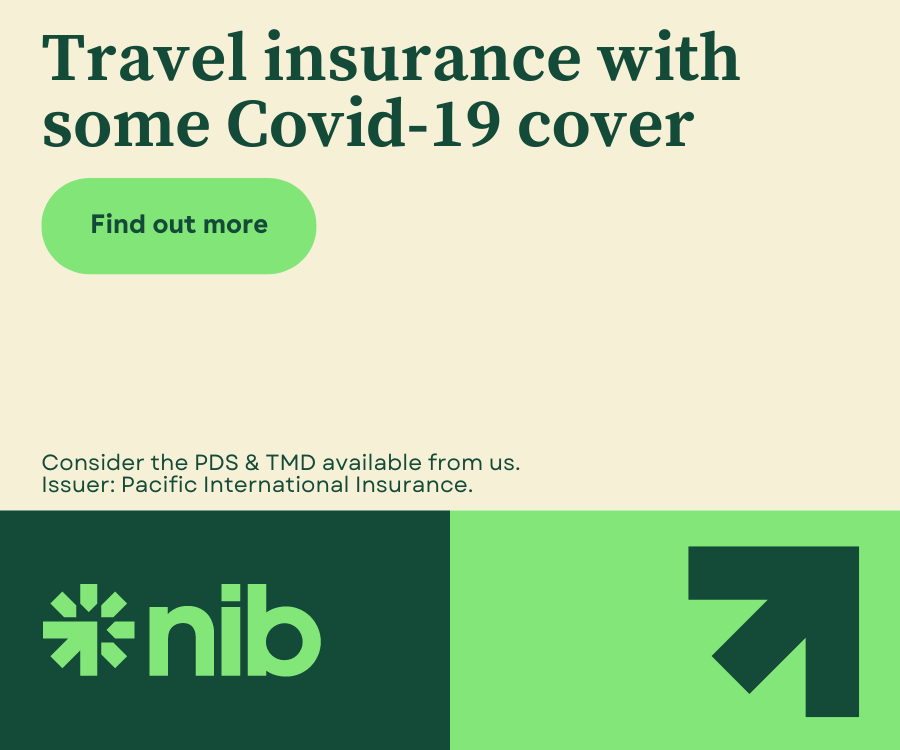 nibTravel insurance with some covid cover